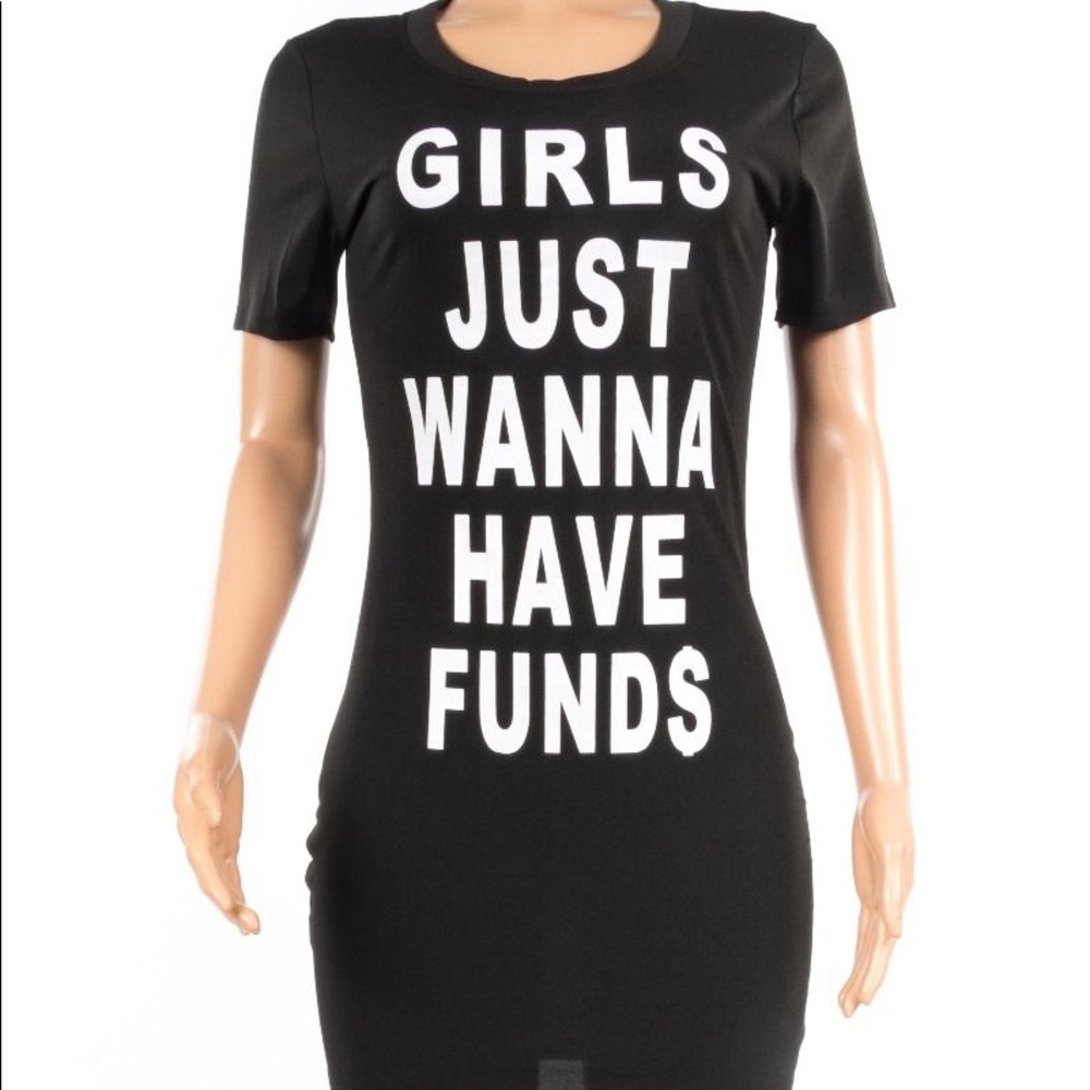 Girls Just Want To Have Funds Dress - Picture 3 of 5
